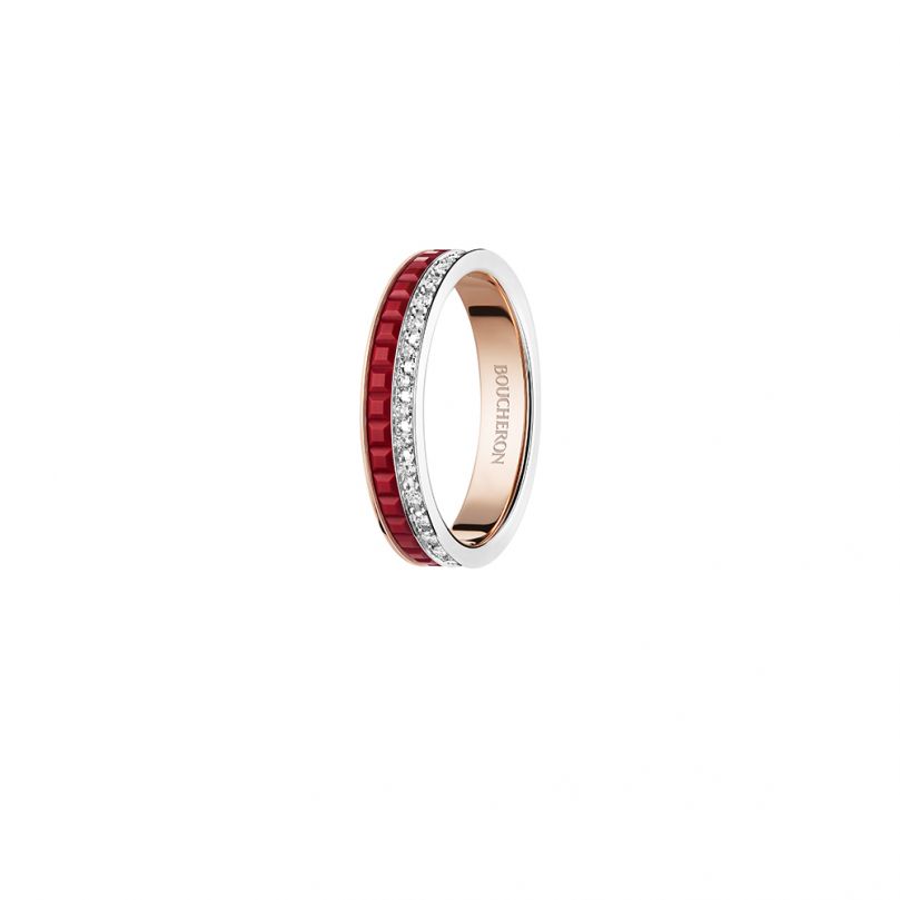 Second product packshot​ Quatre Red Edition Mini ring