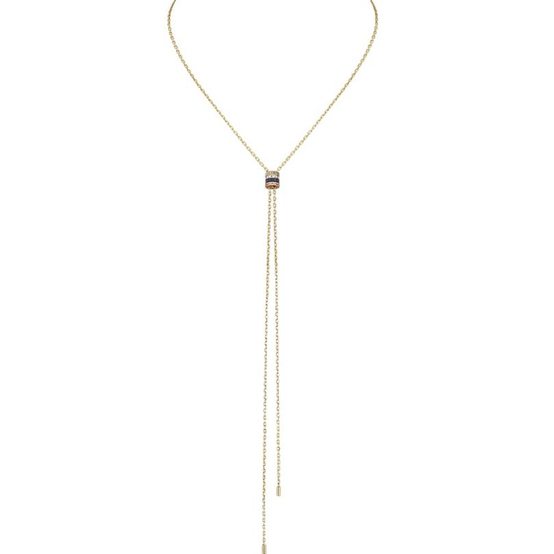 First product packshot Quatre Classique Tie Necklace, small model 