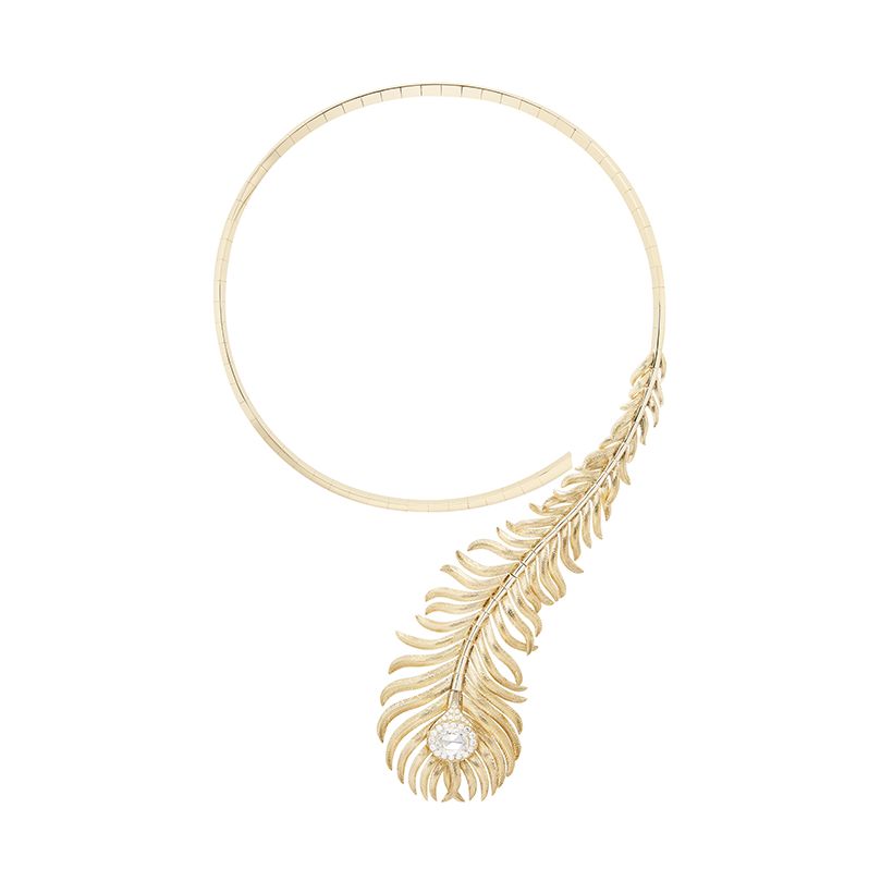 First product packshot Necklace Plume de Paon