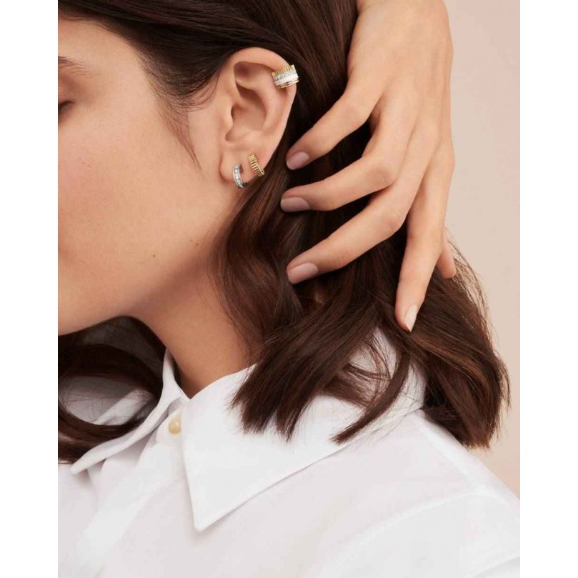 Second worn look Quatre White Edition Single Clip Earring