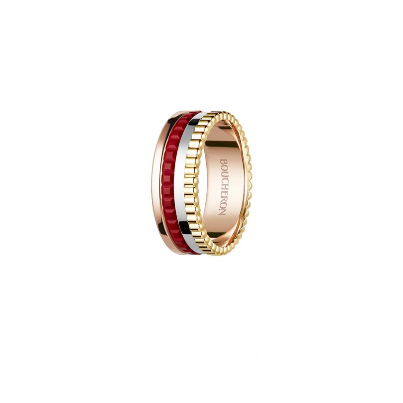 Second product packshot​ Bague Quatre Red Edition small