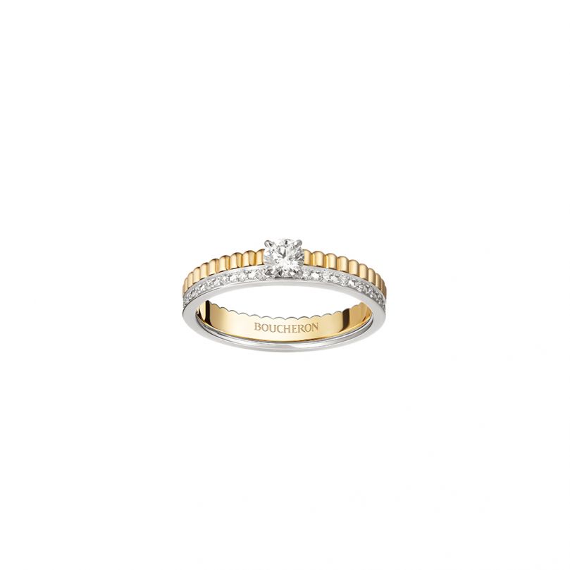 First product packshot Quatre Radiant Edition Engagement Ring