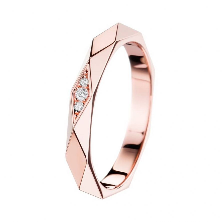 FACETTE ファセット 3ダイヤモンド リング ミディアム | ブシュロン 