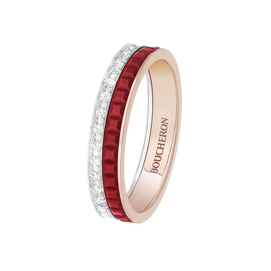 First product packshot Quatre Red Edition Mini ring