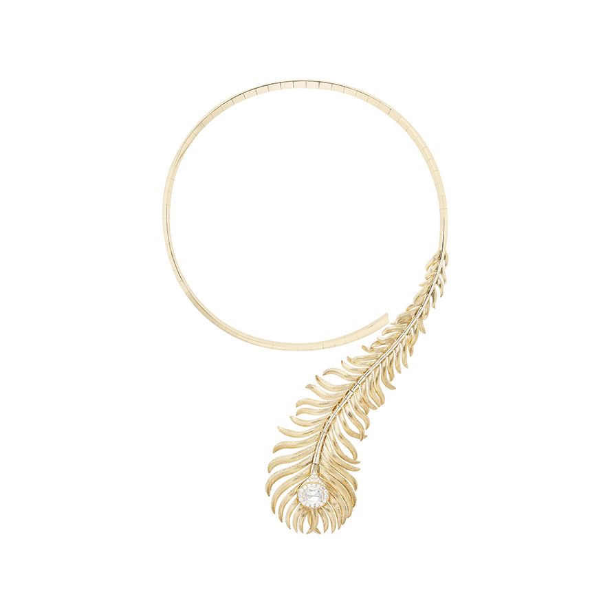 First product packshot Necklace Plume de Paon