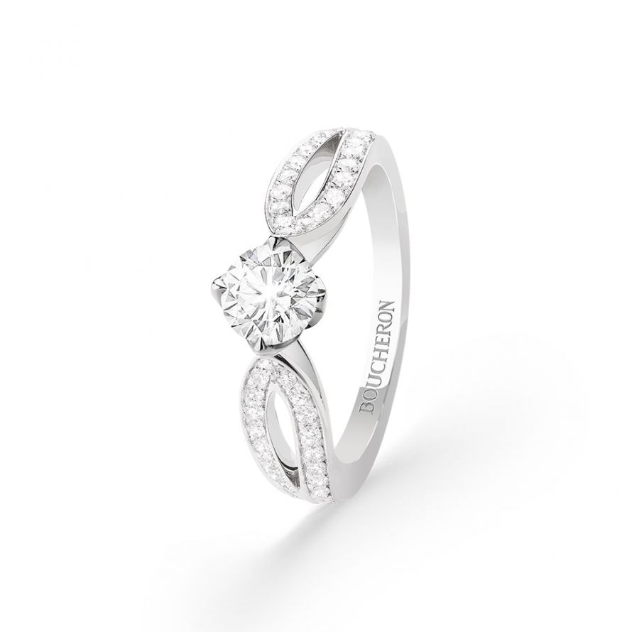 ウェディング リング カテゴリー別 エンゲージメント リング ブシュロン Boucheron Japan