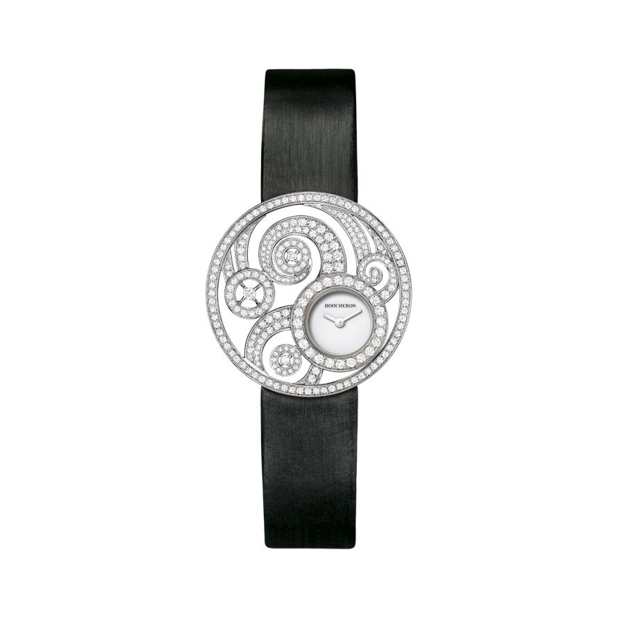 First product packshot Ajourée Volute Jewelry Watch 